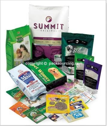 Packaging for pet foods and feeds
